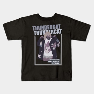 Thundercat Retro Monotone Design Kids T-Shirt